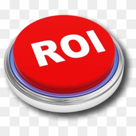 Roi Button - Transparent Return On Investment Png, Png Download - roi png
