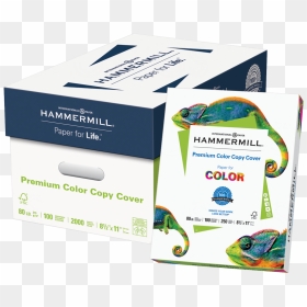 Hammermill Premium Color Copy Paper 100b 80lb Letter - Cardstock For Alcohol Markers No Feather, HD Png Download - color papers png