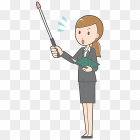 Cartoon Teacher Woman - Cartoon Teacher Transparent Background, HD Png Download - teacher png image