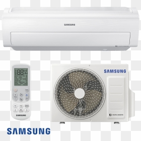 Inverter Air Conditioner Samsung Ar5680 Ar09kswnawknet - Ac Samsung Transparent Png, Png Download - samsung air conditioner png
