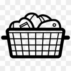 Laundry Icon Transparent, HD Png Download - empty basket png