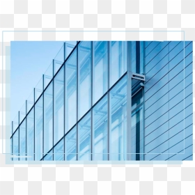 Gaz - Curtain Wall High Rise, HD Png Download - decorative blue line png