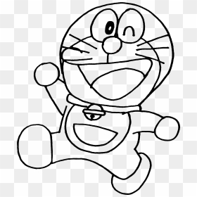 Dibujando Con Vani Doraemon, HD Png Download - doraemon face png