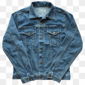 Wooji Make Art Men’s Denim Jacket - Pocket, HD Png Download - men jeans png