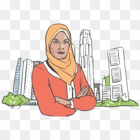Nishtha, Corporate Hr Director - Cartoon, HD Png Download - corporate girl png