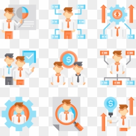 Thumb Image - Free Employee Icon Pack, HD Png Download - businessman png images
