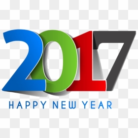 2017 Png Text - Graphic Design, Transparent Png - happy new year 2017 text png