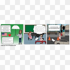 Cartoon, HD Png Download - folding umbrella png