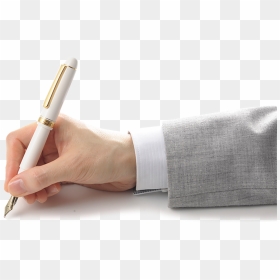 Writing, HD Png Download - pen in hand png