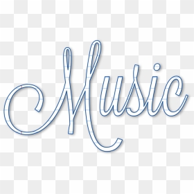 Transparent Word Music - Music Word Transparent Background, HD Png Download - music text png