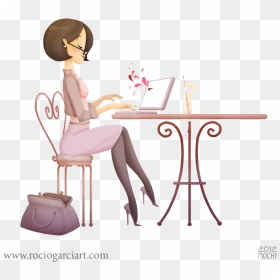 Drawing, HD Png Download - corporate girl png