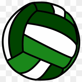 Athletics Girls Volleyball - Green Volleyball Clipart Transparent, HD Png Download - volleyball png images
