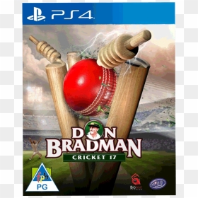 Don Bradman 17 Ps4, HD Png Download - cricket ball fire png