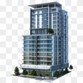 The Point Building - Tower Block, HD Png Download - apartment building png
