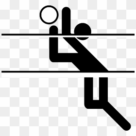 File - Volleyball-logo - Volleyball Symbol Png, Transparent Png - volleyball png images