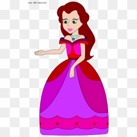 Pretty Lady Clipart - Cartoon Image Of Beautiful Lady, HD Png Download - lady clipart png