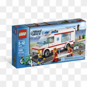 Lego City Ambulance 4431 , Png Download - Lego City Ambulance Sets, Transparent Png - bilding png