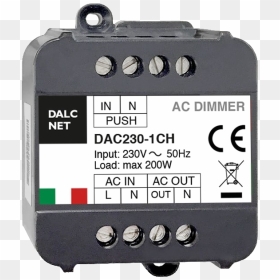 Dimmer Led Dalcnet Dac230 A Un Canale - Dlc1248 1cv, HD Png Download - ac bus png
