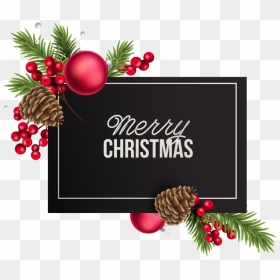 Merry Cristmas Png - Christmas And New Year Background, Transparent Png - happy christmas text png