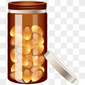 Spilled Pill Bottle Png - Transparent Pill Bottle Png, Png Download - open beer bottle png