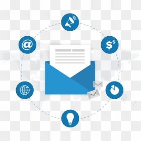 Emailmarketing Email Marketing - Circle, HD Png Download - email marketing images png