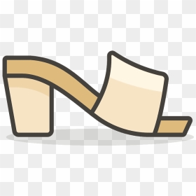 Woman’s Sandal Emoji Clipart, HD Png Download - ladies sandal png