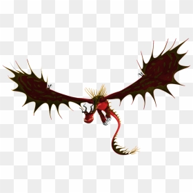 Monstrous Nightmare How To Train Your Dragon Hookfang, HD Png Download - coc dragon png