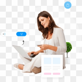 Sitting, HD Png Download - email marketing images png