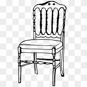Chair Drawing Png, Transparent Png - chair png image