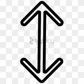 Free Png Download White Vertical Arrow Png Images Background - Vertical Is Up And Down, Transparent Png - bullet point black png