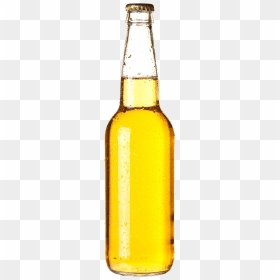 Transparent Bottle Of Beer Png, Png Download - open beer bottle png