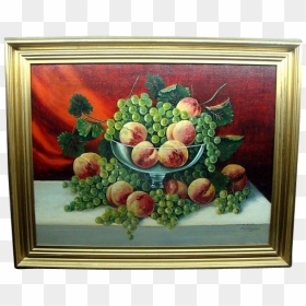 Still Life Grapes, Png V - Picture Frame, Transparent Png - grapes png images