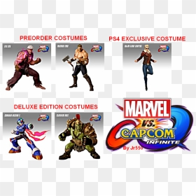 - Marvel Vs - Marvel Vs Capcom Logo Png, Transparent Png - marvel vs capcom infinite logo png