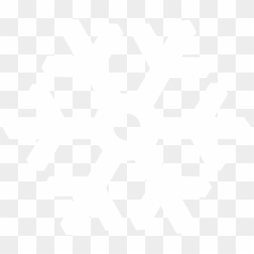 Flat White Snowflake With Hollow Circular Center Png - Johns Hopkins Logo White, Transparent Png - circular image png