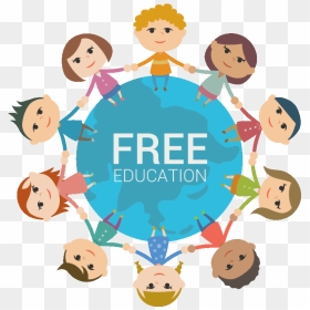 Student Clipart E Learning - Drawing For Kids Elearning, HD Png Download - joining hands png