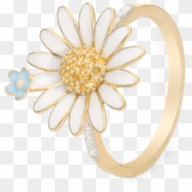 Artificial Flower, HD Png Download - gold floral design png