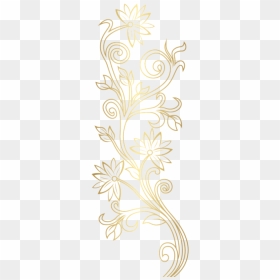 Free Png Download Gold Floral Decoration Clipart Png - Wallpaper, Transparent Png - gold floral design png