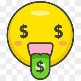 Money Emoji Transparent Background Png - Grinning Squinting Face, Png Download - background png files