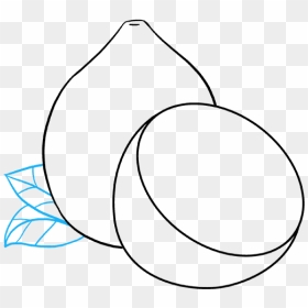 How To Draw Lemon - Line Art, HD Png Download - nimbu png