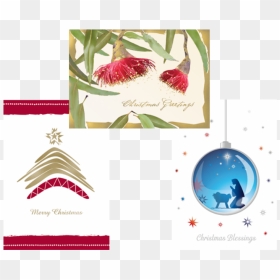 Pack Of Six 2018 Christmas Cards - Illustration, HD Png Download - christmas cards png