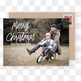 Script Photo Christmas Card - Sidecar, HD Png Download - christmas cards png