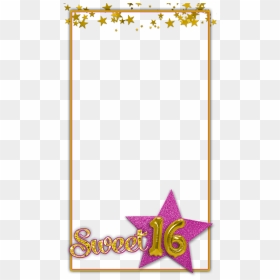 Free Sweet Snapchat Geofilter - Snapchat Sweet 16 Filter, HD Png Download - snapchat geofilter png