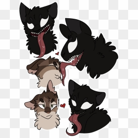 Some Symbrock Art cat Venom Still Has A Giant Tongue, - Cat Venom, HD Png Download - long tongue png