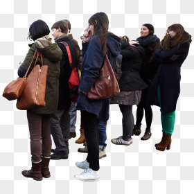 Group Of People Back Png, Transparent Png - cut out people png