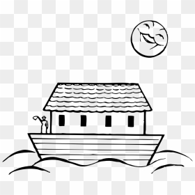 Noah Ark Clipart - Noah's Ark Drawing Easy, HD Png Download - noah's ark png