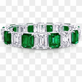 Emerald Earrings Graff, HD Png Download - diamond bangles png