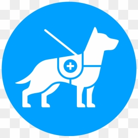 Service Dog - Service Dog Icon, HD Png Download - service dog png