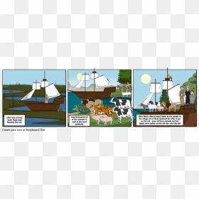 Cartoon, HD Png Download - noah's ark png