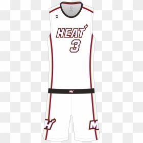 Miami Heat Home - Sports Jersey, HD Png Download - miami heat png