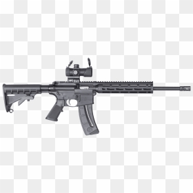 Smith And Wesson M&p 15 22, HD Png Download - gun blast png